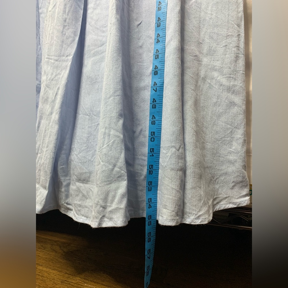 Jopna baby blue maxi sundress with beautiful embroidered detailing Medium - Picture 10 of 10